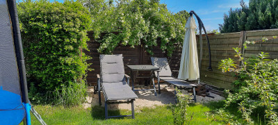 Die gemütliche Ecke im Garten für Eltern/Kinder