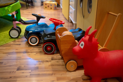 Bobbycars und andere Gefährte