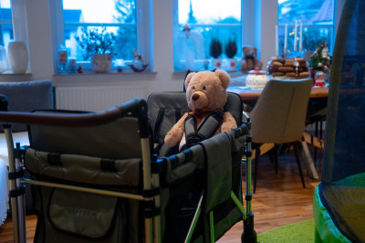 Der Teddy unser Maskottchen